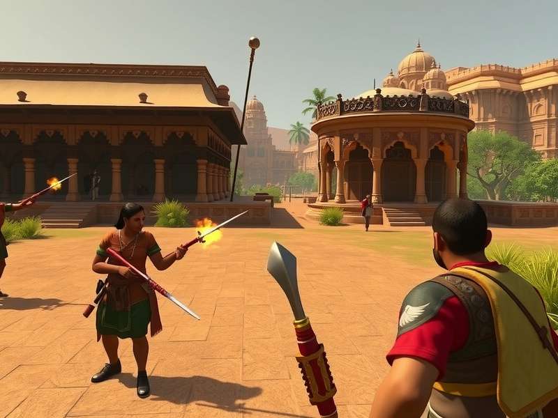 Indian Players Enjoying Pallava Pathfinders